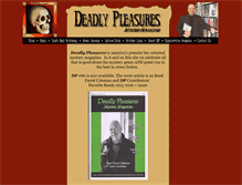Tablet Screenshot of deadlypleasures.com